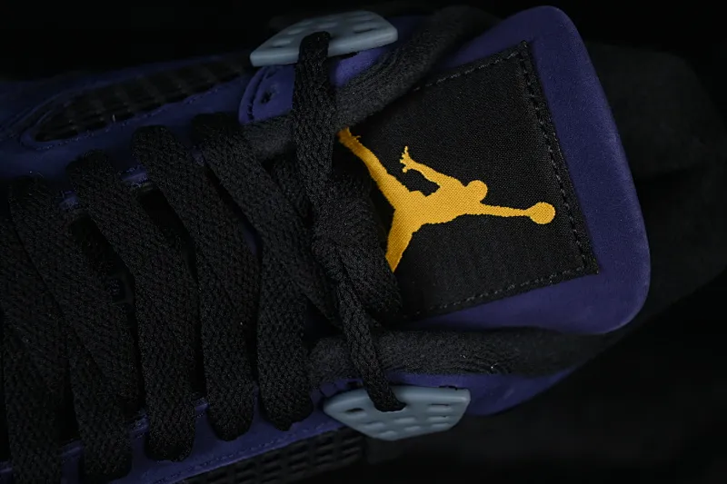 All categories Air Jordan Jordan series basketball shoes Air Jordan 4 GX foreign trade version Air Jordan 4 Retro "Lakers" AJ4 Joe 4 Lakers Purple Gold FV5029-500